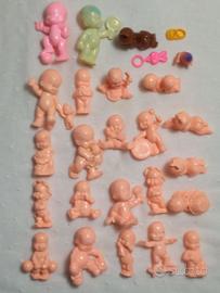 "Paciocchini" originali Lotto di 24 pupazzetti