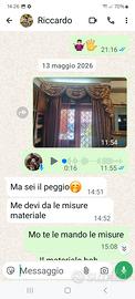 Tenda stile barocco