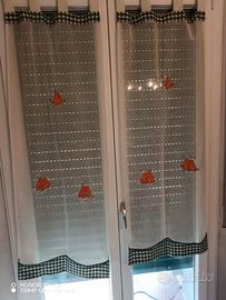 Set di 2 tende per finestra 