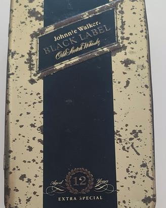 Scatola di Latta Johnnie Walker Vintage