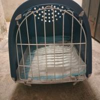 trasportino plastica animali 