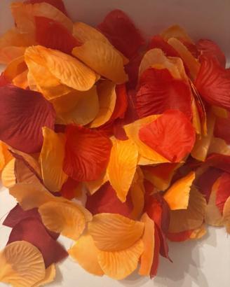 Petali decorativi in tessuto sintetico