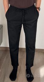 Pantalone uomo Zara nero tg L