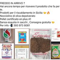 Prodotti per Caldaia Nocciolino , Sansa,Pellet