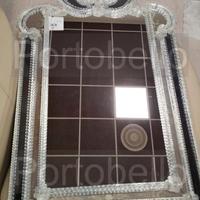 Codice: 8696 SPECCHIERA RETTANGOLARE CON CORNICE