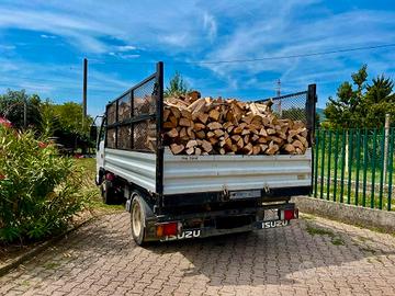 Legna da ardere spaccata