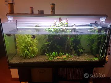 lampada luce plafoniera acquario lunga 120 cm