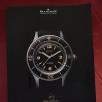 Magazine rivista  esclusiva Blancpain 