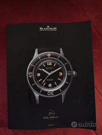 Magazine rivista  esclusiva Blancpain 