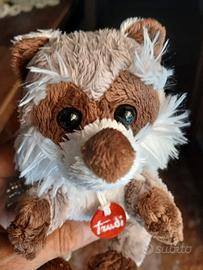 Peluche procione, marca Trudi, della linea Trudino