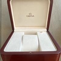 Scatola Omega originale legno Controscatola manual