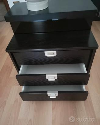 NON IKEA comodino anni 70