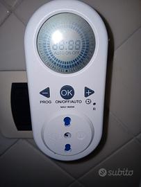 Electraline 58106 timer programmatore digitale 