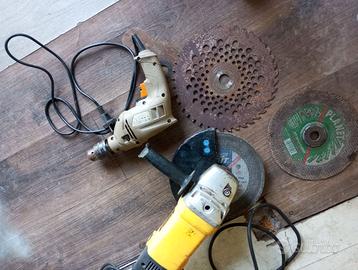 Flex Smerigliatrice  e trapano