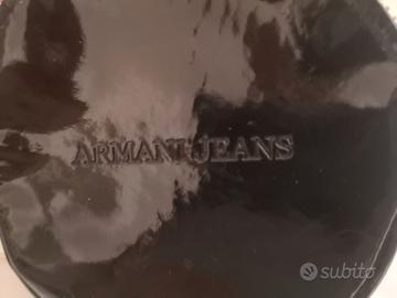 armani portamonete lucido