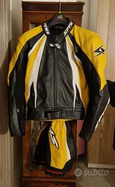 Tuta moto divisibile