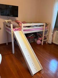 Letto con scivolo JYSK + materasso