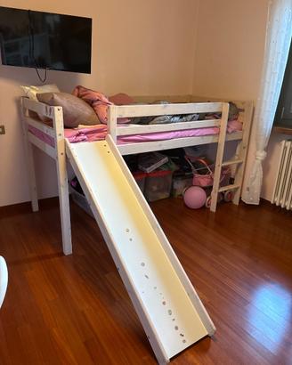 Letto con scivolo JYSK + materasso