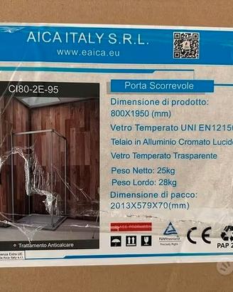 PORTA SCORREVOLE BOX DOCCIA