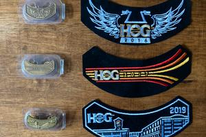 Patch e spille Harley Davidson