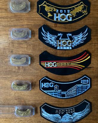 Patch e spille Harley Davidson
