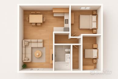 Trilocale a Bovolenta