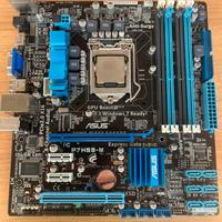 Asus P7H55-M più processore i3-540