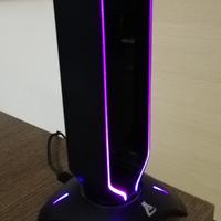 Supporto cuffie gaming rgb