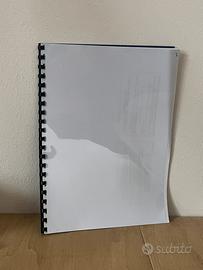 Stampa e rilegatura fogli a4