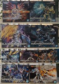 Bandai Model Kit Digimon Amplified Gundam Exodia