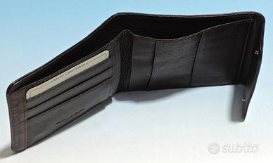 Portafoglio Spalding & Bros in pelle, nuovo