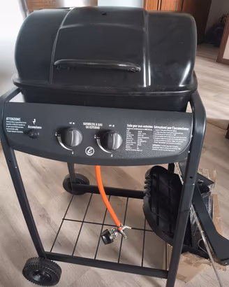 griglia per giardino a gas nuova  