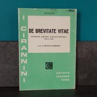 Seneca “De Brevitate Vitae” S. Zamboni -Ciranna
