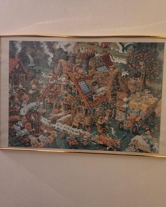 Quadro Puzzle Funny Farm