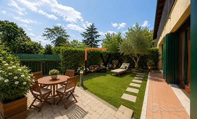 APPARTAMENTO PIANO TERRA CON 2 CAMERE E GIARDINO