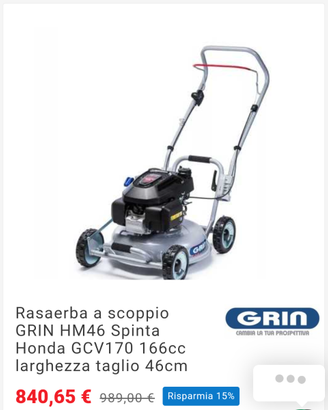 Tagliaerba Grin