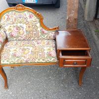 poltroncina con mobiletto