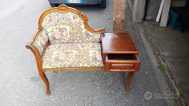 poltroncina con mobiletto