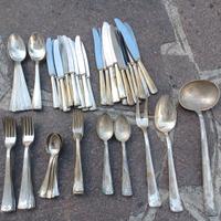 Servizio posate vintage arg 800