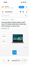 Samsung Galaxy book 4 laptop