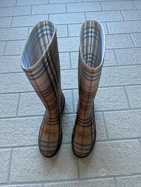 Burberry stivali gomma donna