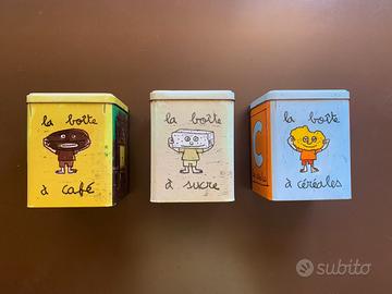 Contenitori metallici per cucina