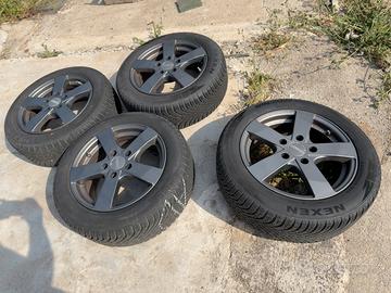 Cerchi in lega R16 5x120 + Gomme x BMW