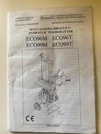 Spaccalegna verticale Rosselli
