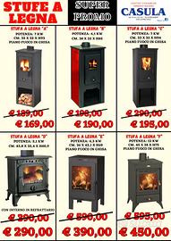 STUFA NUOVE  A LEGNA IN SUPER PROMO