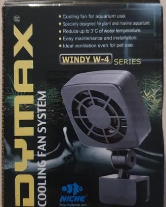 dymax ventola raffreddamento acquari