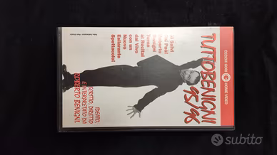 VHS Tuttobenigni 95/96 - Roberto Benigni -