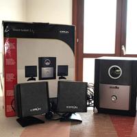 sistema audio, Sound System 2.1 per PC e TV.
