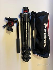 MANFROTTO BeFree live alluminio con testa video