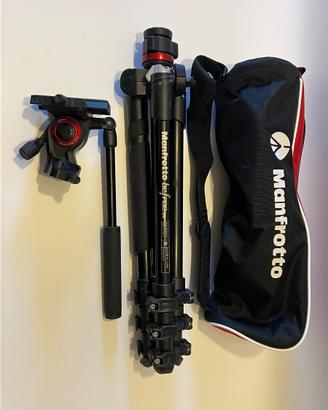 MANFROTTO BeFree live alluminio con testa video